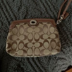 Coach wristlet